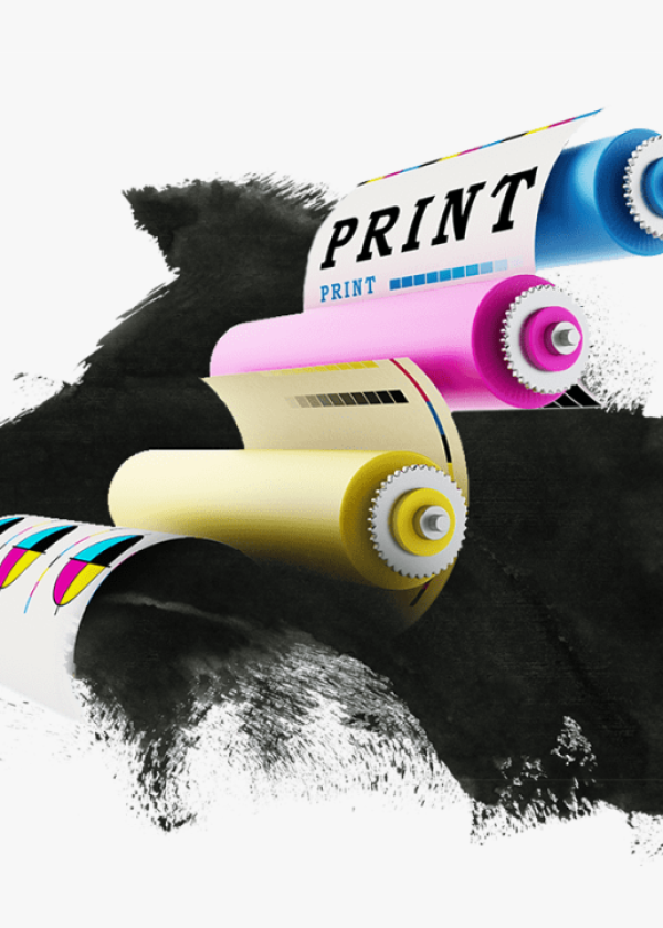 High-quality large-format flex printing rollers at Dilip Flex Printing Gwalior